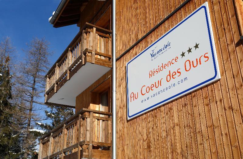 Vacanceole - Au Coeur Des Ours Aparthotel Les Deux Alpes Exteriör bild