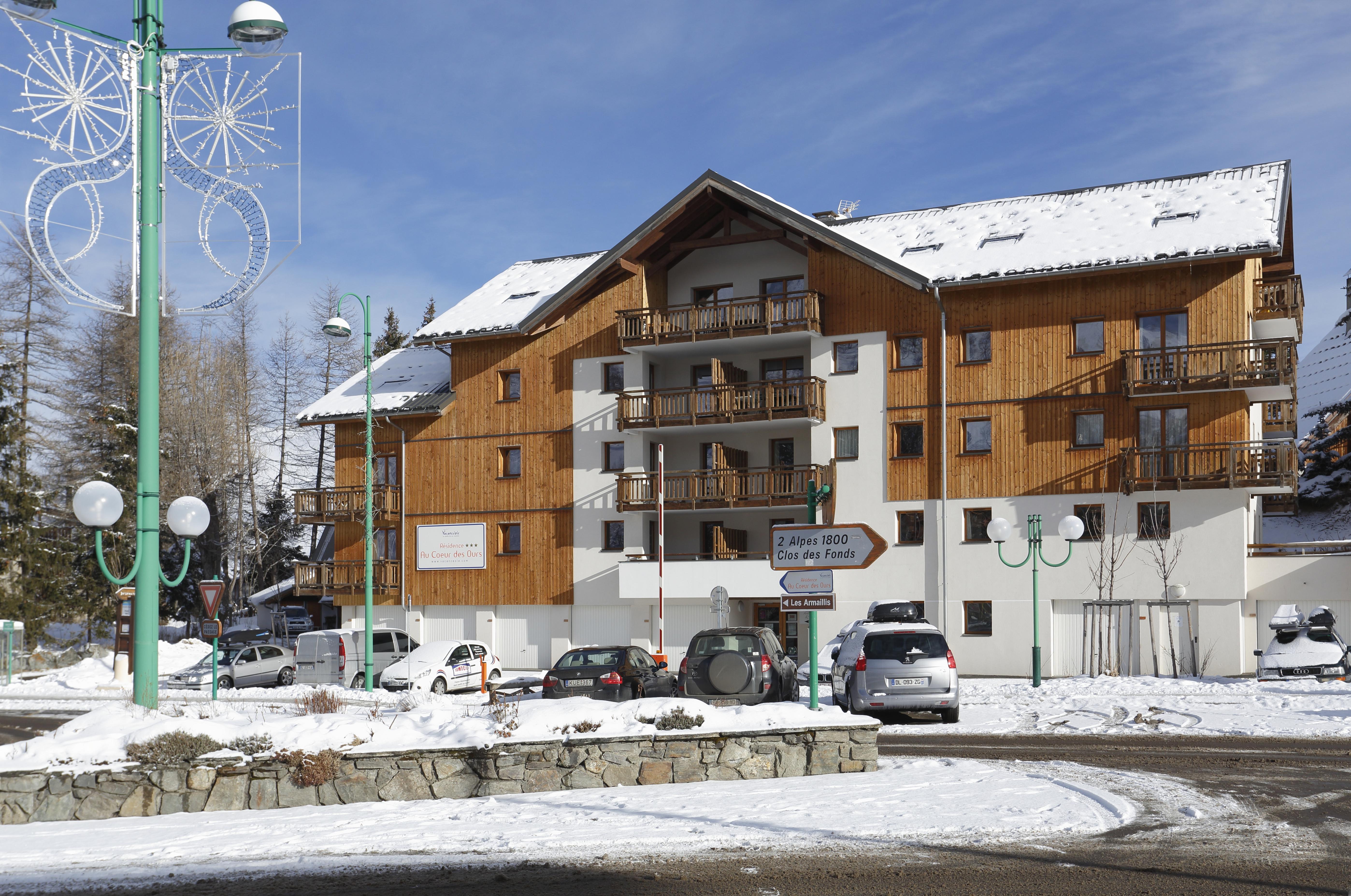 Vacanceole - Au Coeur Des Ours Les Deux Alpes Exteriör bild