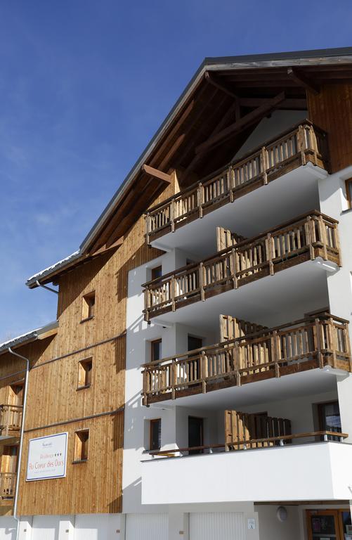 Vacanceole - Au Coeur Des Ours Aparthotel Les Deux Alpes Exteriör bild