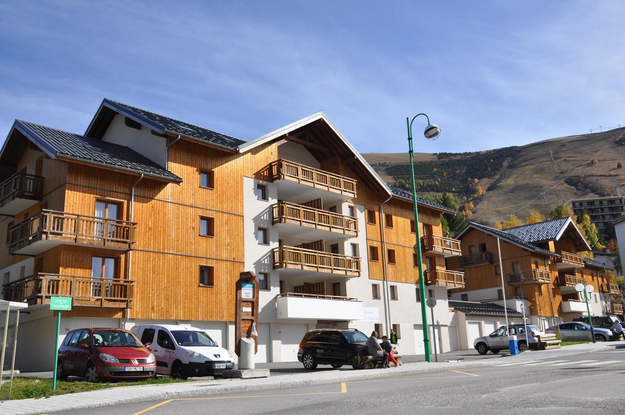 Vacanceole - Au Coeur Des Ours Aparthotel Les Deux Alpes Exteriör bild