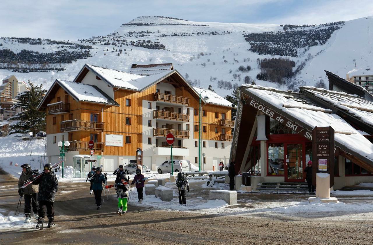 Vacanceole - Au Coeur Des Ours Aparthotel Les Deux Alpes Exteriör bild